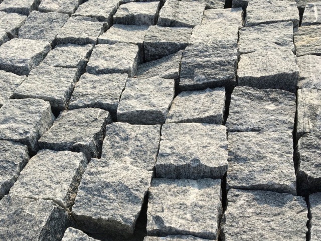 Auswahl der Granitpflastergröße