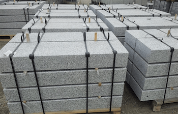 Blockstufen aus Granit 15 cm