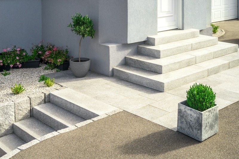 Granit Blockstufen