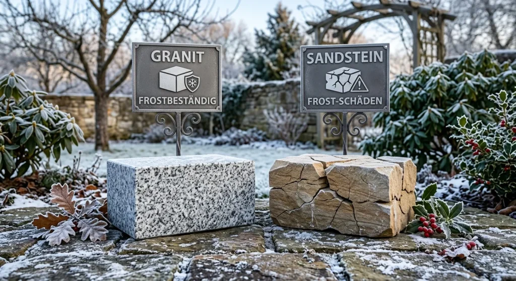 Ist Granit frostbeständig? Alles über Witterungsbeständigkeit